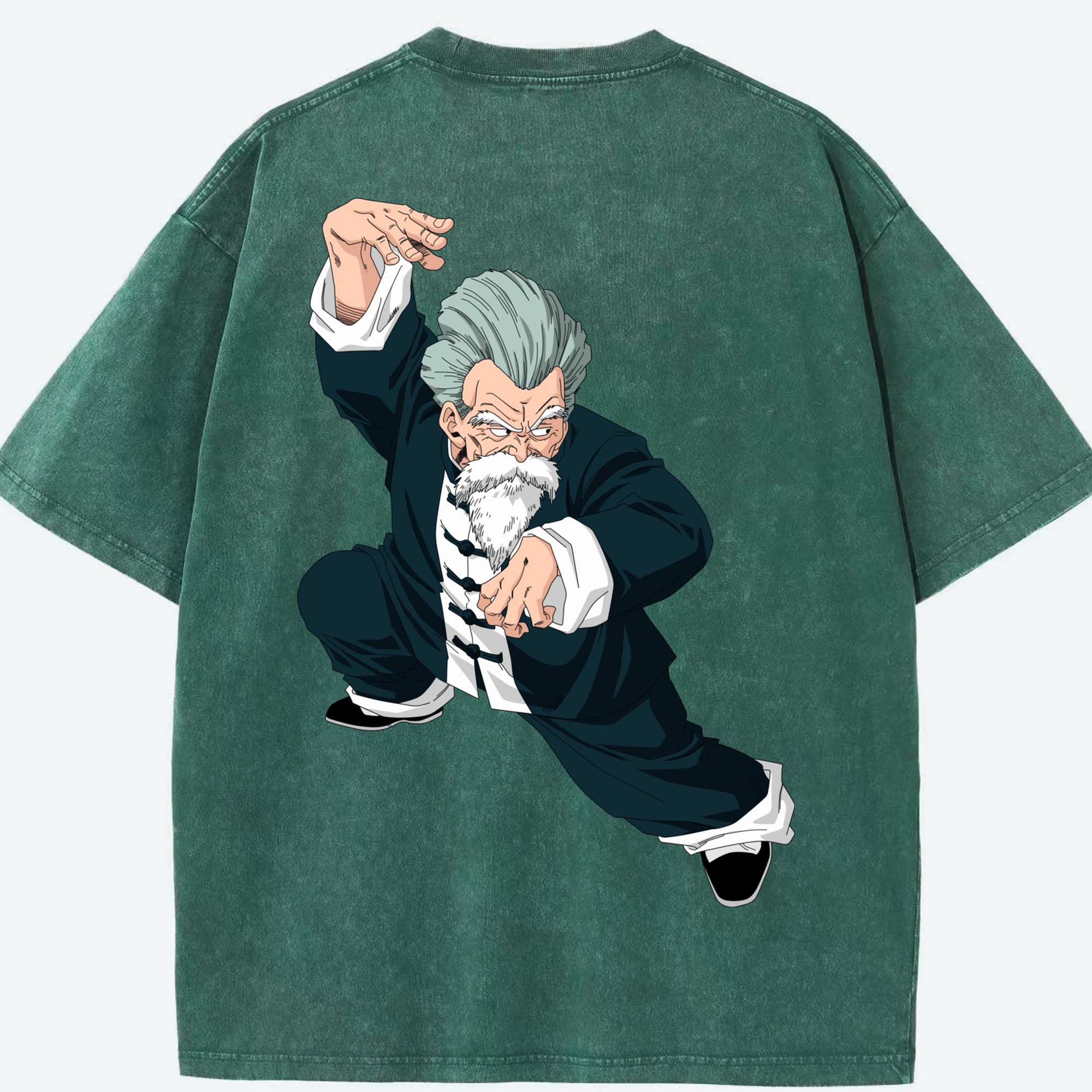 （画像用） ドラゴンボール DRAGON BALL 綿100% ヴィンテージ風 半袖Tシャツ（背面プリント）